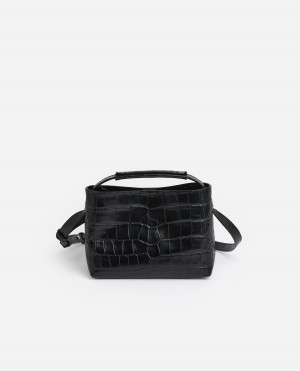 Sacs Flattered Hedda Mini Handbag Cuir Accessories Noir | YFRVQ18780