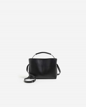 Sacs Flattered Hedda Mini Handbag Cuir Accessories Noir | MFRFT52255