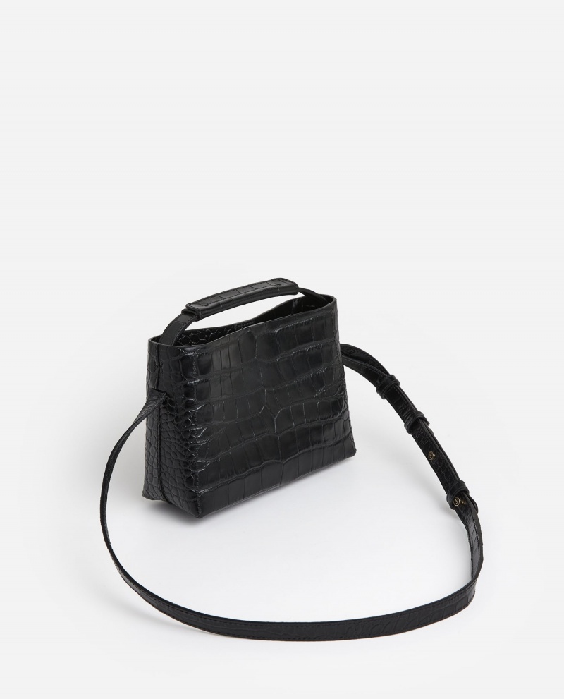 Sacs Flattered Hedda Mini Handbag Cuir Accessories Noir | YFRVQ18780