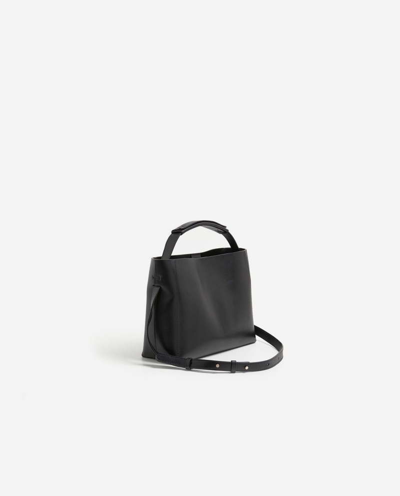 Sacs Flattered Hedda Mini Handbag Cuir Accessories Noir | MFRFT52255