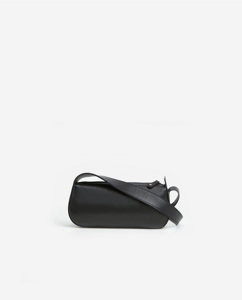 Sacs Flattered Tuna Shoulder Bag Cuir Accessories Noir | GFREC89339